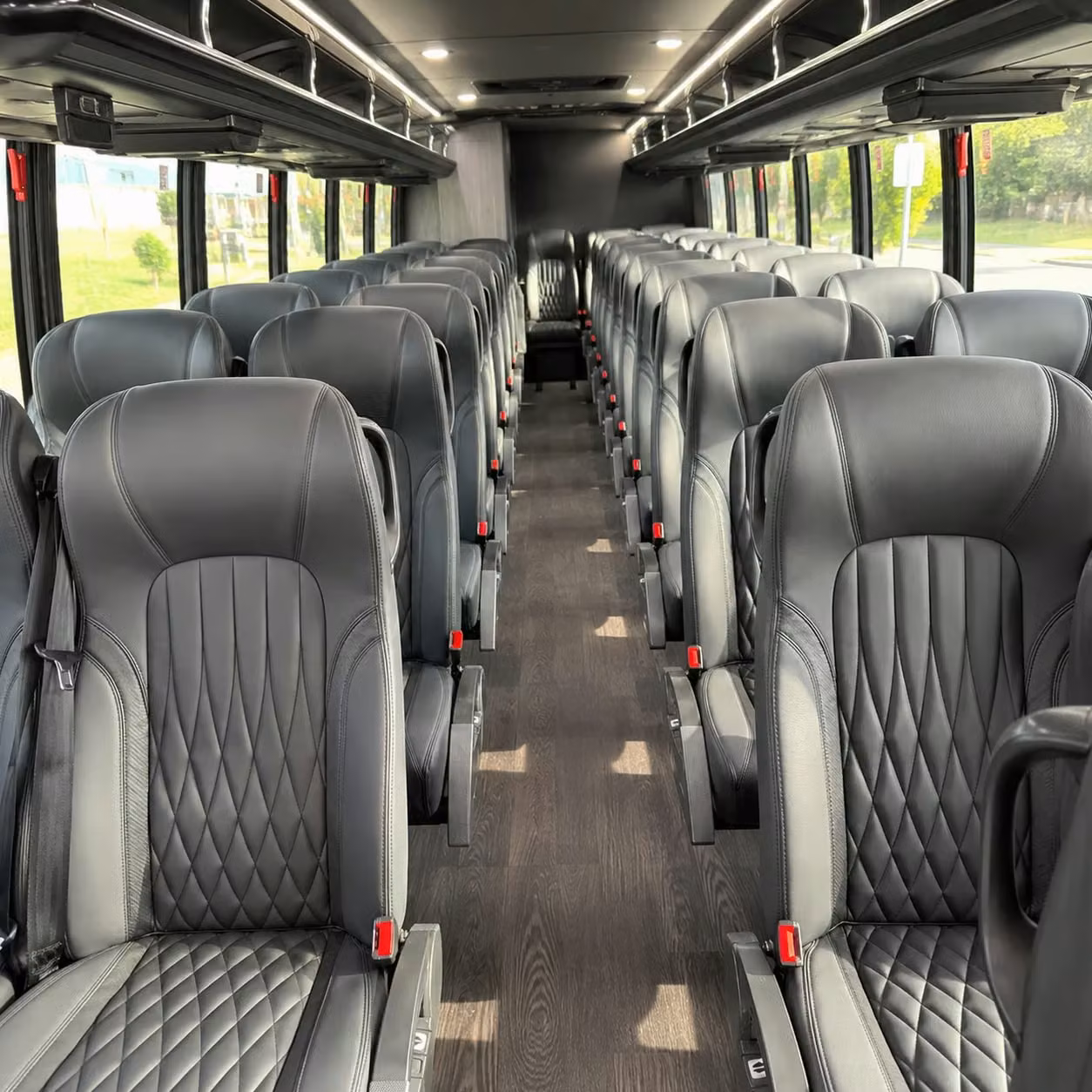 30 passenger minibus interior