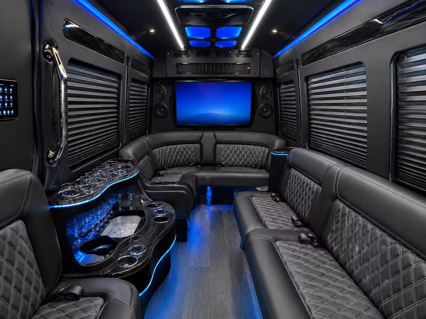 corporate event employee shuttle bus services in pico rivera