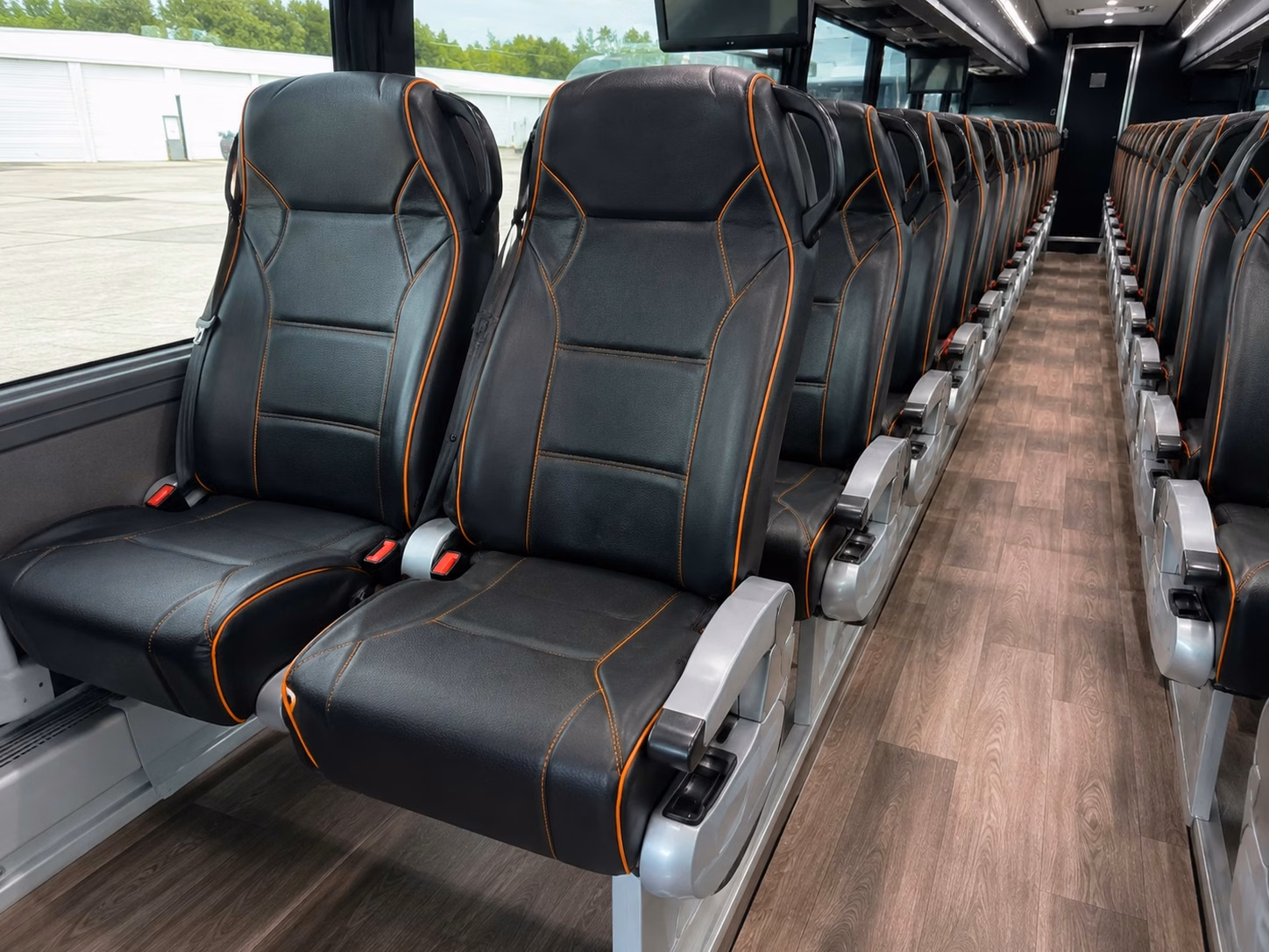 pico rivera charter bus interior